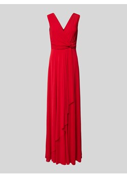 Sukienka wieczorowa z wiązanym detalem ze sklepu Peek&Cloppenburg  w kategorii Sukienki - zdjęcie 173838616