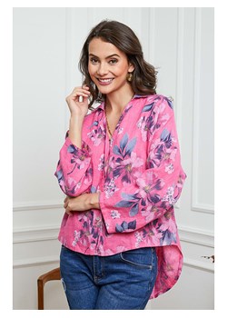 La Compagnie Du Lin Lniana koszula w kolorze różowym ze sklepu Limango Polska w kategorii Koszule damskie - zdjęcie 173839289