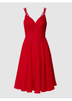 Sukienka koktajlowa z paskiem w talii ze sklepu Peek&Cloppenburg  w kategorii Sukienki - zdjęcie 173840495