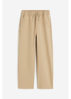 H & M - Spodnie bez zapięcia - Beżowy ze sklepu H&M w kategorii Spodnie chłopięce - zdjęcie 173840527