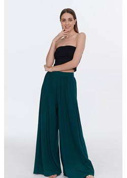 Szerokie spodnie Forest Dream XS/S ze sklepu NAOKO w kategorii Spodnie damskie - zdjęcie 173841639