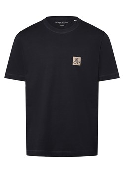 Marc O'Polo Koszulka męska Mężczyźni Bawełna granatowy jednolity ze sklepu vangraaf w kategorii T-shirty męskie - zdjęcie 173841807