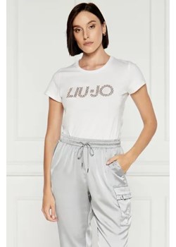Liu Jo T-shirt | Regular Fit ze sklepu Gomez Fashion Store w kategorii Bluzki damskie - zdjęcie 173842275