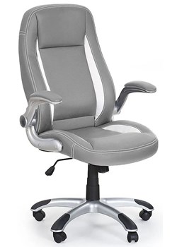 Biurowy fotel obrotowy Jowisz - popielaty ze sklepu Edinos.pl w kategorii Krzesła biurowe - zdjęcie 173843389