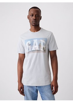 GAP Koszulka w kolorze jasnoszarym ze sklepu Limango Polska w kategorii T-shirty męskie - zdjęcie 173844845