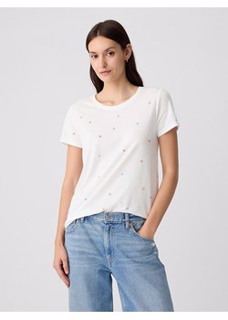 GAP Koszulka w kolorze białym ze sklepu Limango Polska w kategorii Bluzki damskie - zdjęcie 173844958