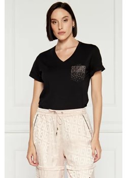 Liu Jo Sport T-shirt | Regular Fit ze sklepu Gomez Fashion Store w kategorii Bluzki damskie - zdjęcie 173847989