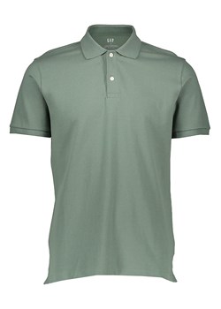 GAP Koszulka polo w kolorze zielonym ze sklepu Limango Polska w kategorii T-shirty męskie - zdjęcie 173849855