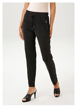 Aniston Spodnie w kolorze czarnym ze sklepu Limango Polska w kategorii Spodnie damskie - zdjęcie 173850059