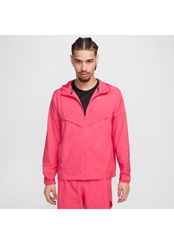 Męska kurtka do biegania Repel Nike Windrunner - Różowy ze sklepu Nike poland w kategorii Kurtki męskie - zdjęcie 173852395