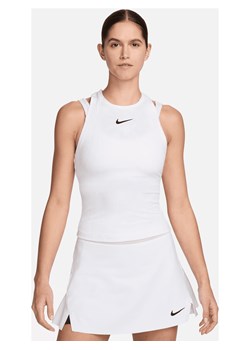 Damska koszulka tenisowa bez rękawów Dri-FIT NikeCourt Slam - Biel ze sklepu Nike poland w kategorii Bluzki damskie - zdjęcie 173852455