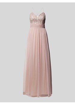 Sukienka wieczorowa z obszyciem cekinami ze sklepu Peek&Cloppenburg  w kategorii Sukienki - zdjęcie 173852549
