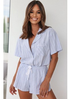 Rozpinana piżama damska Alicia, Kolor niebieski melanż, Rozmiar S, SENSIS ze sklepu Primodo w kategorii Piżamy damskie - zdjęcie 173853065