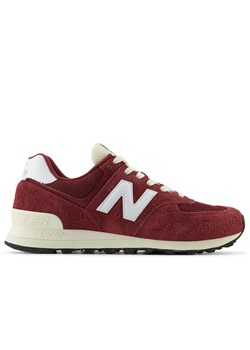 Buty New Balance U574RBK - bordowe ze sklepu streetstyle24.pl w kategorii Buty sportowe męskie - zdjęcie 173853219