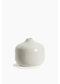 H & M - Mały wazon z kamionki - Biały ze sklepu H&M w kategorii Wazony - zdjęcie 173854447