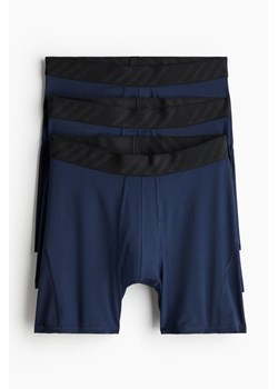 H & M - Bokserki sportowe DryMove 3-pak - Niebieski ze sklepu H&M w kategorii Majtki męskie - zdjęcie 173854455