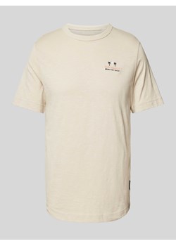 T-shirt z okrągłym dekoltem ze sklepu Peek&Cloppenburg  w kategorii T-shirty męskie - zdjęcie 173856168