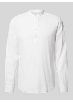Koszula casualowa ze stójką model ‘CAIDEN’ ze sklepu Peek&Cloppenburg  w kategorii Koszule męskie - zdjęcie 173857016