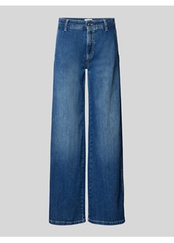 Jeansy z szeroką nogawką i wpuszczanymi kieszeniami model ‘ALEK’ ze sklepu Peek&Cloppenburg  w kategorii Jeansy damskie - zdjęcie 173857098