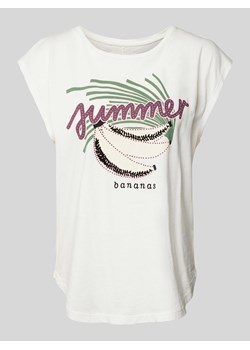 T-shirt z krótkimi rękawami model ‘Cathalin’ ze sklepu Peek&Cloppenburg  w kategorii Bluzki damskie - zdjęcie 173857298