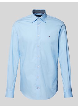 Koszula biznesowa o kroju regular fit z wyhaftowanym logo model ‘John’ ze sklepu Peek&Cloppenburg  w kategorii Koszule męskie - zdjęcie 173857325