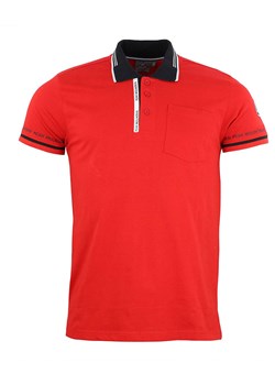 Peak Mountain Koszulka polo w kolorze czerwonym ze sklepu Limango Polska w kategorii T-shirty męskie - zdjęcie 173857466