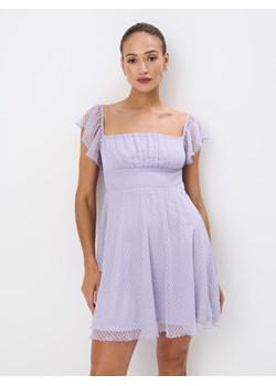 Mohito - Liliowa sukienka mini - fioletowy ze sklepu Mohito w kategorii Sukienki - zdjęcie 173858569