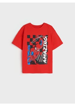 Sinsay - Koszulka MARVEL - czerwony ze sklepu Sinsay w kategorii T-shirty chłopięce - zdjęcie 173858835
