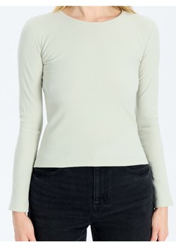 Sinsay - Koszulka z długimi rękawami - zielony ze sklepu Sinsay w kategorii Bluzki damskie - zdjęcie 173858837