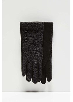 Rękawiczki z ozdobnymi guzikami ze sklepu Moodo.pl w kategorii Rękawiczki damskie - zdjęcie 173859166