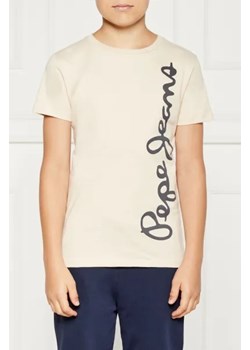 Pepe Jeans London T-shirt | Regular Fit ze sklepu Gomez Fashion Store w kategorii T-shirty chłopięce - zdjęcie 173860746