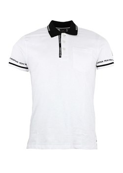 Peak Mountain Koszulka polo w kolorze biaÅ‚ym ze sklepu Limango Polska w kategorii T-shirty męskie - zdjęcie 173861025