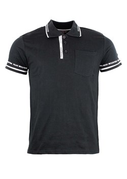 Peak Mountain Koszulka polo w kolorze czarnym ze sklepu Limango Polska w kategorii T-shirty męskie - zdjęcie 173861028