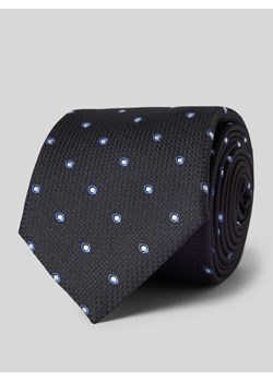 Krawat z jedwabiu ze sklepu Peek&Cloppenburg  w kategorii Krawaty - zdjęcie 173862935