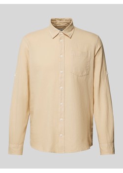 Koszula casualowa o kroju slim fit z kołnierzykiem typu kent ze sklepu Peek&Cloppenburg  w kategorii Koszule męskie - zdjęcie 173863186