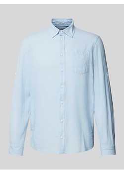 Koszula casualowa o kroju slim fit z kołnierzykiem typu kent ze sklepu Peek&Cloppenburg  w kategorii Koszule męskie - zdjęcie 173863275