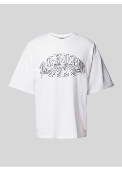 T-shirt z nadrukiem z logo ze sklepu Peek&Cloppenburg  w kategorii T-shirty męskie - zdjęcie 173863307