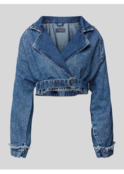 Kurtka jeansowa z paskiem w talii model ‘TALLA’ ze sklepu Peek&Cloppenburg  w kategorii Kurtki damskie - zdjęcie 173863358
