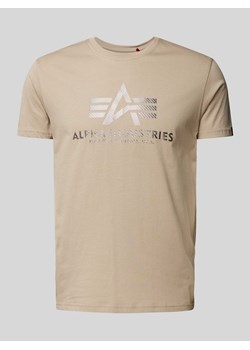 T-shirt z nadrukiem z logo ze sklepu Peek&Cloppenburg  w kategorii T-shirty męskie - zdjęcie 173863386