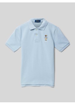 Koszulka polo z wyhaftowanym motywem ze sklepu Peek&Cloppenburg  w kategorii T-shirty chłopięce - zdjęcie 173863619