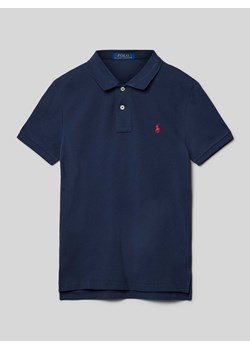 Koszulka polo z wyhaftowanym logo ze sklepu Peek&Cloppenburg  w kategorii T-shirty chłopięce - zdjęcie 173863706