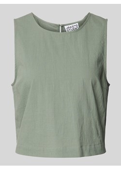 Top bluzkowy z okrągłym dekoltem ze sklepu Peek&Cloppenburg  w kategorii Bluzki damskie - zdjęcie 173863709