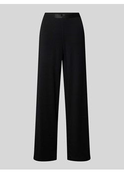Spodnie materiałowe o kroju regular fit z elastycznym pasem ze sklepu Peek&Cloppenburg  w kategorii Spodnie damskie - zdjęcie 173863727
