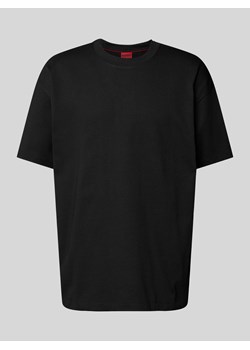 T-shirt z detalem z logo model ‘Dplanitee’ ze sklepu Peek&Cloppenburg  w kategorii T-shirty męskie - zdjęcie 173863798