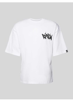 T-shirt o kroju oversized z nadrukiem z logo ze sklepu Peek&Cloppenburg  w kategorii Bluzki damskie - zdjęcie 173863868