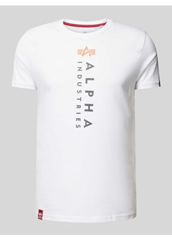 T-shirt z nadrukiem z logo ze sklepu Peek&Cloppenburg  w kategorii T-shirty męskie - zdjęcie 173863947
