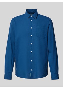 Koszula casualowa o kroju slim fit z kołnierzykiem typu kent ze sklepu Peek&Cloppenburg  w kategorii Koszule męskie - zdjęcie 173864059