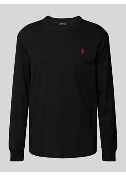 Bluzka z długim rękawem z wyhaftowanym logo ze sklepu Peek&Cloppenburg  w kategorii T-shirty męskie - zdjęcie 173864197