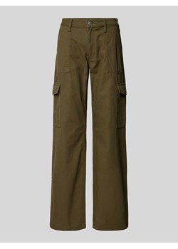 Spodnie cargo o kroju baggy fit ze szlufkami na pasek ze sklepu Peek&Cloppenburg  w kategorii Spodnie damskie - zdjęcie 173864278