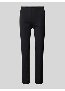 Spodnie materiałowe o kroju skinny fit z bocznym zamkiem błyskawicznym ze sklepu Peek&Cloppenburg  w kategorii Spodnie damskie - zdjęcie 173864296